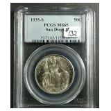 1935-S  San Diego Comm.  PCGS  MS-65