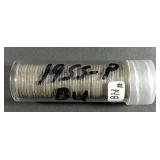 Roll 1955-P  Roosevelt Dimes  BU