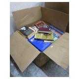 BOX LOT -- ASSORTED BOOKS   **BUYER MUST LOAD**