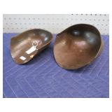 OLD SCOOPS W/ NO HANDLES