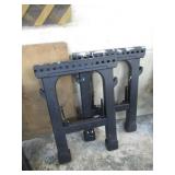 2-- FOLDING SAW HORSES
