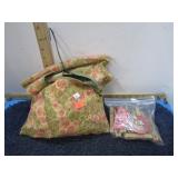 CLOTHES PINS & LINE BAG