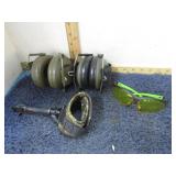 EAR PROTECTORS, SHOOTING GLASSES & BOW RELEASE