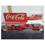 DIECAST COCA COLA RACE BOAT & HAULER