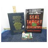 MILITARY BOOKS & PLAYING CARDS