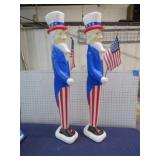 BLOWMOLD UNCLE SAM YARD DECOR