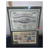 PITTSBURGH RAILROAD STOCK & STAMPS