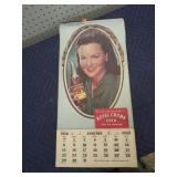 1950 ROYAL CROWN COLA CALENDAR