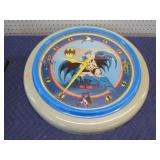 1989 BATMAN CLOCK -- SOME DAMAGE
