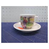 DUTCH SCENE CUP & SAUCER