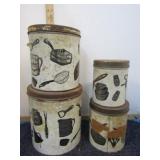VINTAGE CANISTER SET