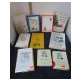 ASSORTED BOOKS, HEMMINGWAY, POOH, ETC
