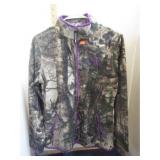 REAL TREE CAMO FLEECE JACKET -- S