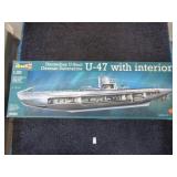 GERMAN U-47 SUBMARINE MODEL