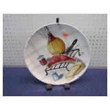 DECORATIVE PLATE & STAND