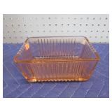 PINK REFRIGERATOR DISH - NO LID