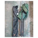2-- FOLDING CAMP CHAIRS