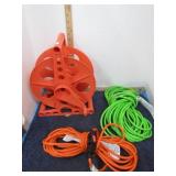 2-- EXTENSION CORDS & REEL