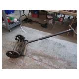 VINTAGE PUSH REEL MOWER