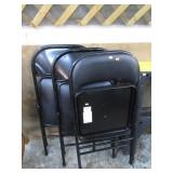 3-- FOLDING CHAIRS