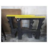 2-- FOLDING SAW HORSES