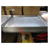 10-- 18" X 25 3/4" ALUMINUM BUN PANS