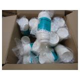 1 FULL CASE & 1 PARTIAL COFFEE CUP LIDS - SOME CUP