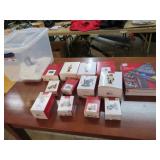 CHRISTMAS LIGHTS & HALLMARK ORNAMENTS