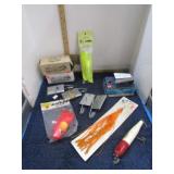 CREEK CHUB PIKIE, TROLLING PLANERS, ETC