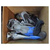 DIVING FINS, SNORKLES, MASKS, BOOTIES