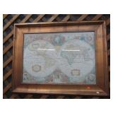 WORLD MAP PRINT