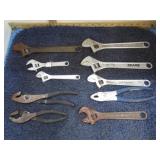 ADJUSTABLE WRENCHES & PLIERS