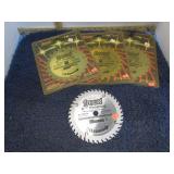 4-- FREUD 6 1/2" CARBIDE SAW BLADES