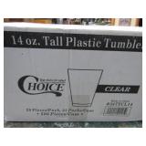 500-- TALL PLASTIC TUMBLER CUPS