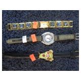 3-- WATCHES - ONE MARKED COACH