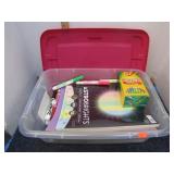 CONSTRUCTION PAPER, CRAYONS, MARKERS, ETC