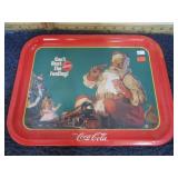 COCA COLA CHRISTMAS TRAY