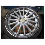 4-- 20" ASANTI RIMS W/ MERCEDES CENTER CAPS