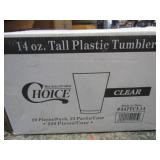 500-- TALL PLASTIC TUMBLER CUPS