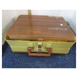 FISHING TACKLE & LURES -- BOX BROKEN