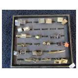 ASSORTED CUFF LINKS -- RING CASE NOT INCLUDED