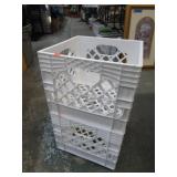 2-- MILK CRATES