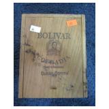 CUBAN CIGAR BOX & CONTENTS