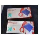 2-- LARGE HEATING PADS