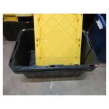2-- STORAGE TUBS & LIDS