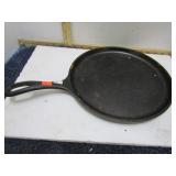 LODGE CAST IRON 10 1/2" FLAT SKILLET