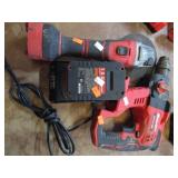 BAUER 20V CORDLESS HAMMER DRILL, GRINDER W/ITH