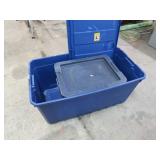 2-- STORAGE TUBS & LIDS