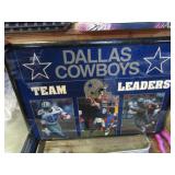 DALLAS COWBOYS TEAM LEADERS PLAQUE