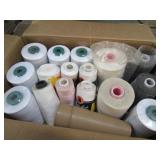 BOX LOT -- SERGER SEWING THREAD